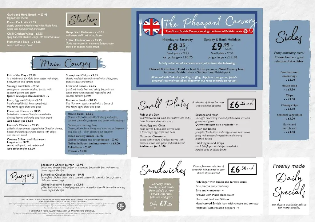 Menu_The Pheasant_Chippenham_image_2