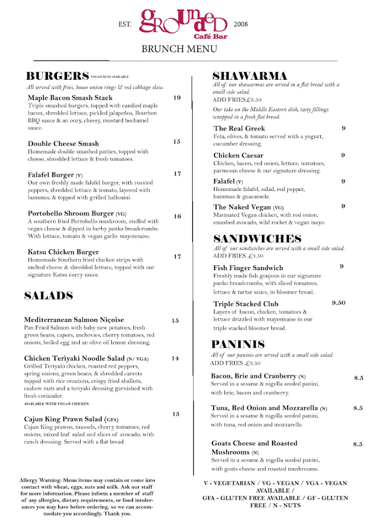 Menu_Grounded Chippenham_Chippenham_image_3