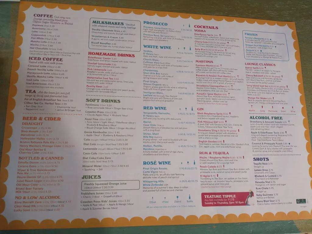 Menu_Calico Lounge_Chorley_image_1