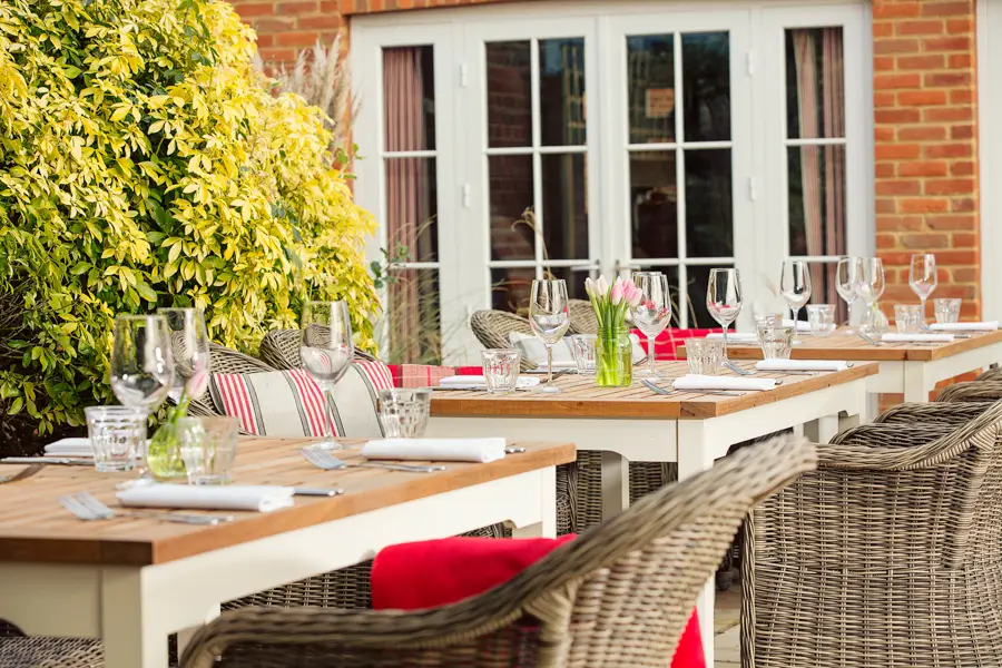 The Sun Inn restaurant in Chobham