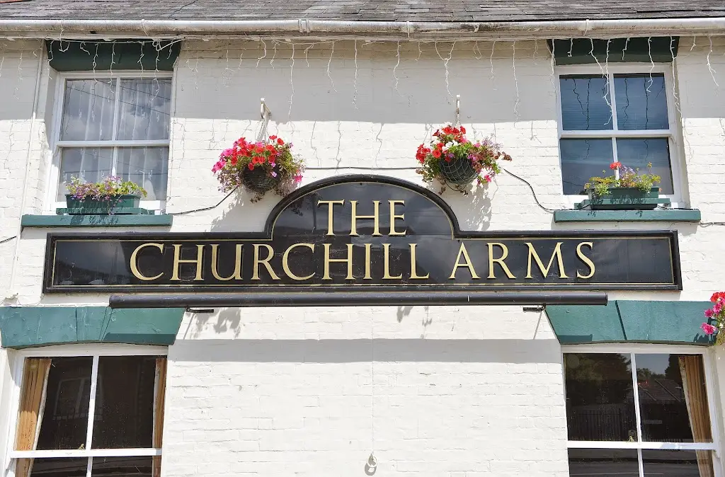 The Churchill Arms restaurant in Alderholt