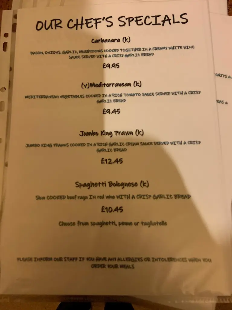 Menu_Ye Olde Earl Grey Inn_Annfield Plain_image_4