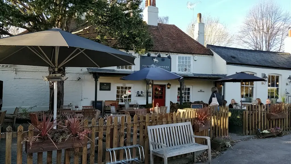 The Four Horseshoes restaurant in Chobham