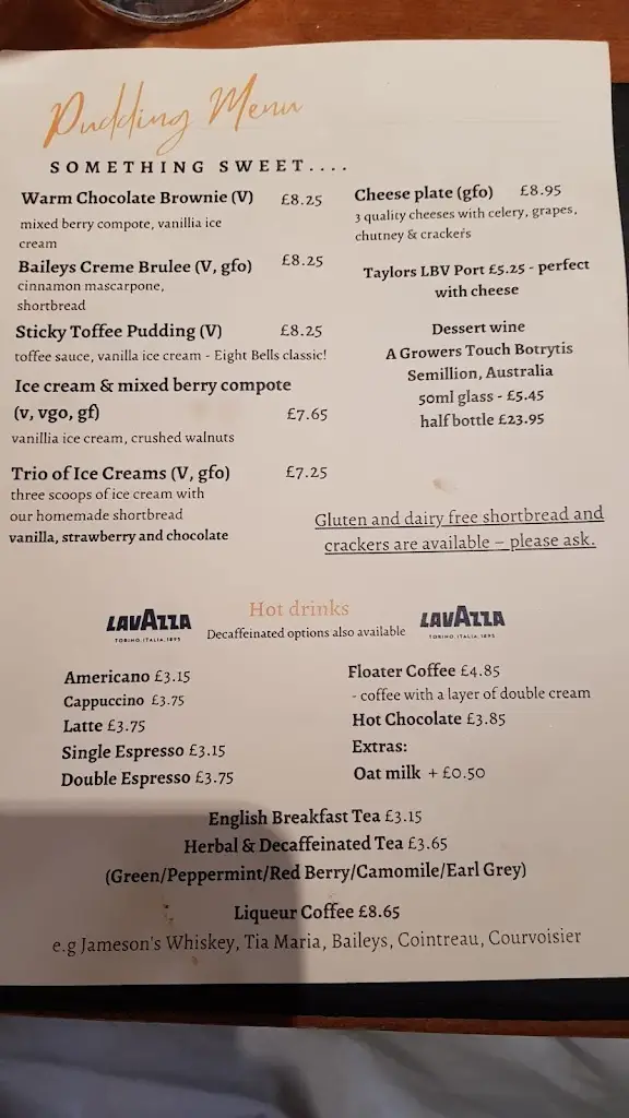 Menu_Eight Bells Inn_Chipping Campden_image_2