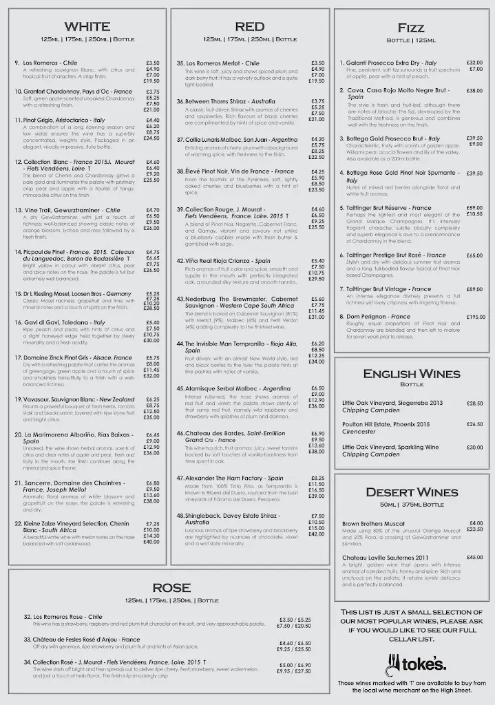 Menu_Bistro on the Square, Campden_Chipping Campden_image_1