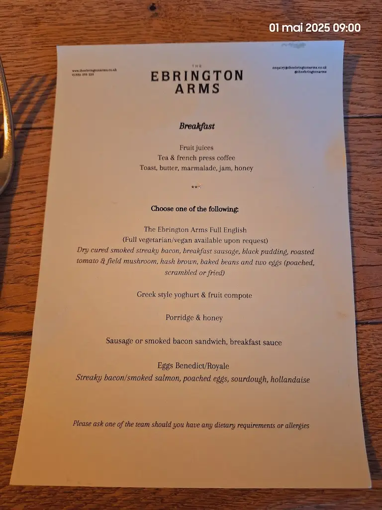 Menu_The Ebrington Arms_Chipping Campden_image_2