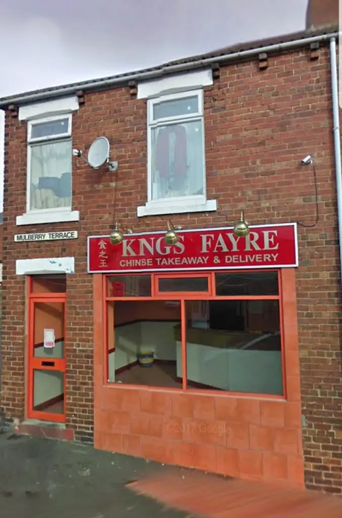 Kings Fayre Chinese Takeaway restaurant in Annfield Plain