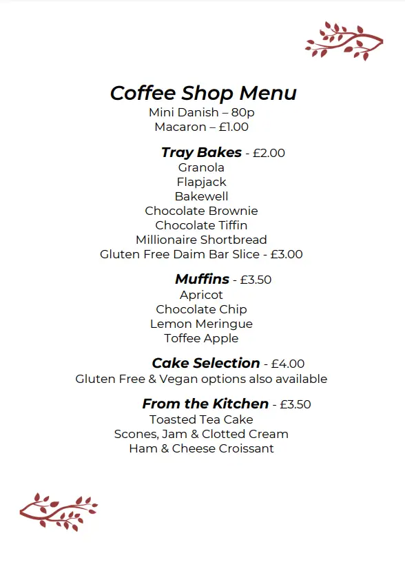 Menu_Coffee at The Noel Arms_Chipping Campden_image_3
