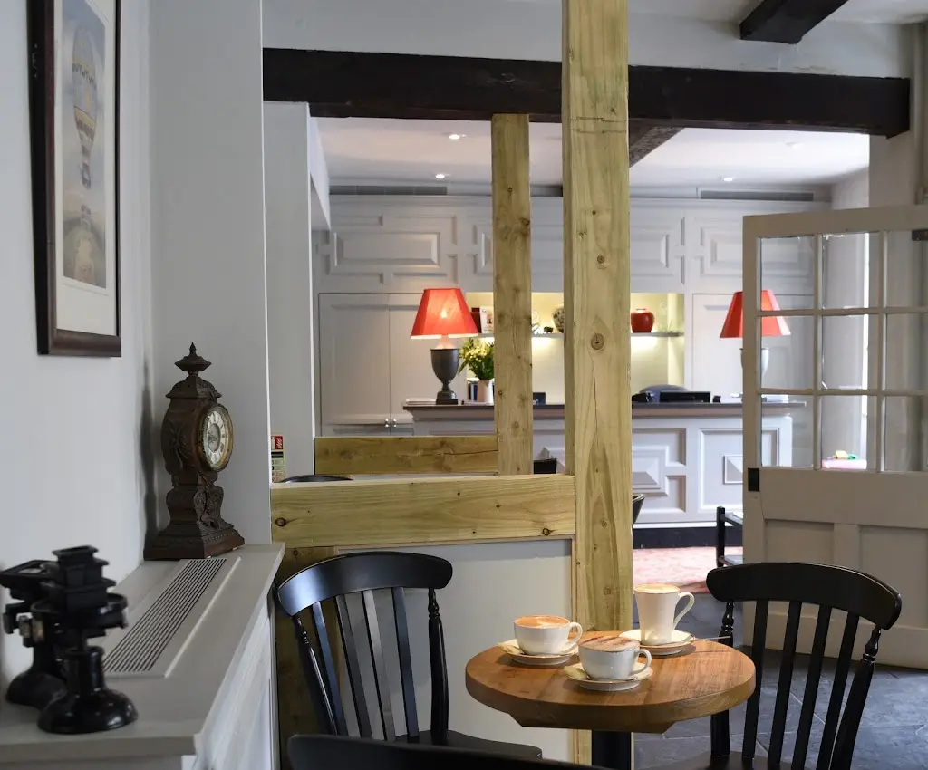 Coffee at The Noel Arms restaurant in Chipping Campden