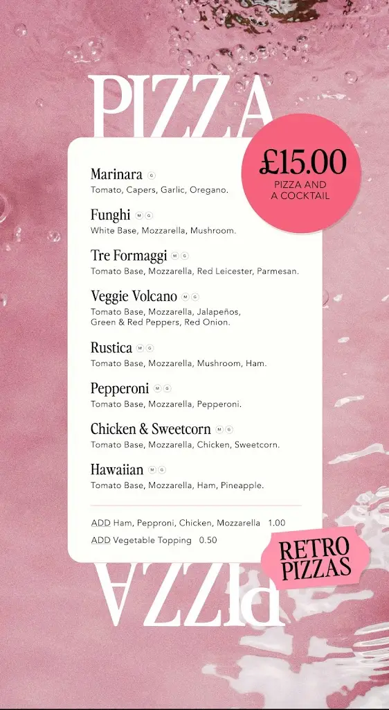 Menu_The Laundrette_Chorlton_image_1