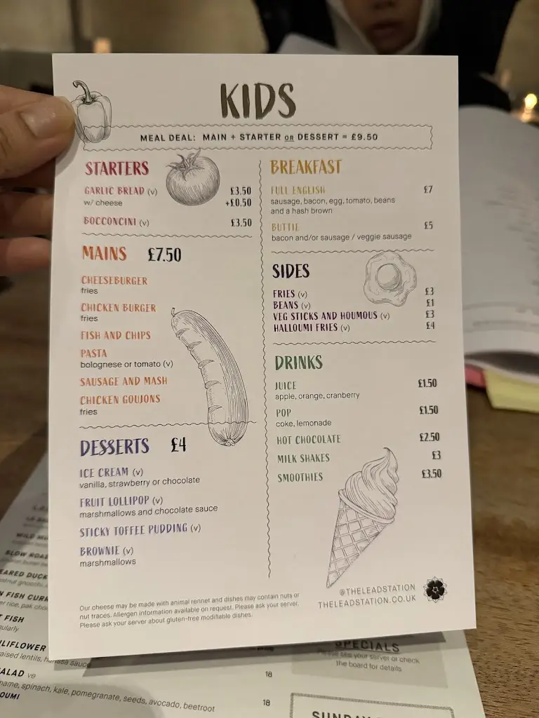 Menu_The Lead Station_Chorlton_image_4