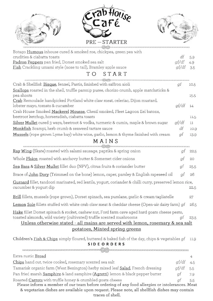 Menu_Crab House Café_Chickerell_immagine_4