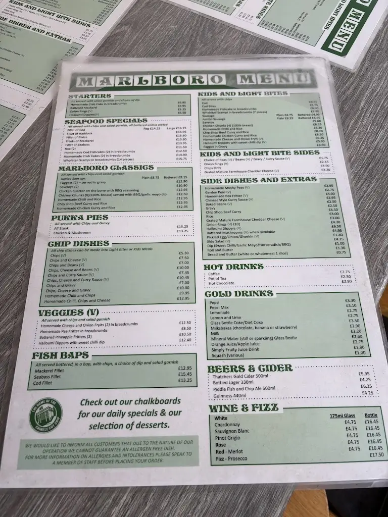 Menu_Marlboro_Chickerell_image_4