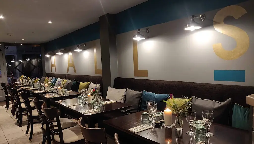 Hall's Kitchen restaurante en Chickerell