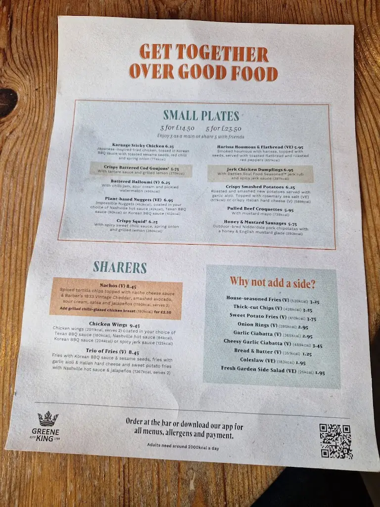 Menu_White Hart_Chickerell_immagine_3