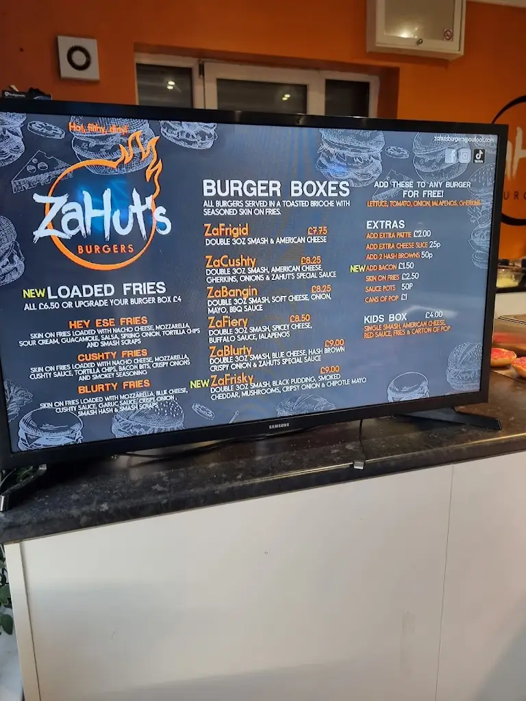 Menu_Zahut's Burgers_Annfield Plain_image_4