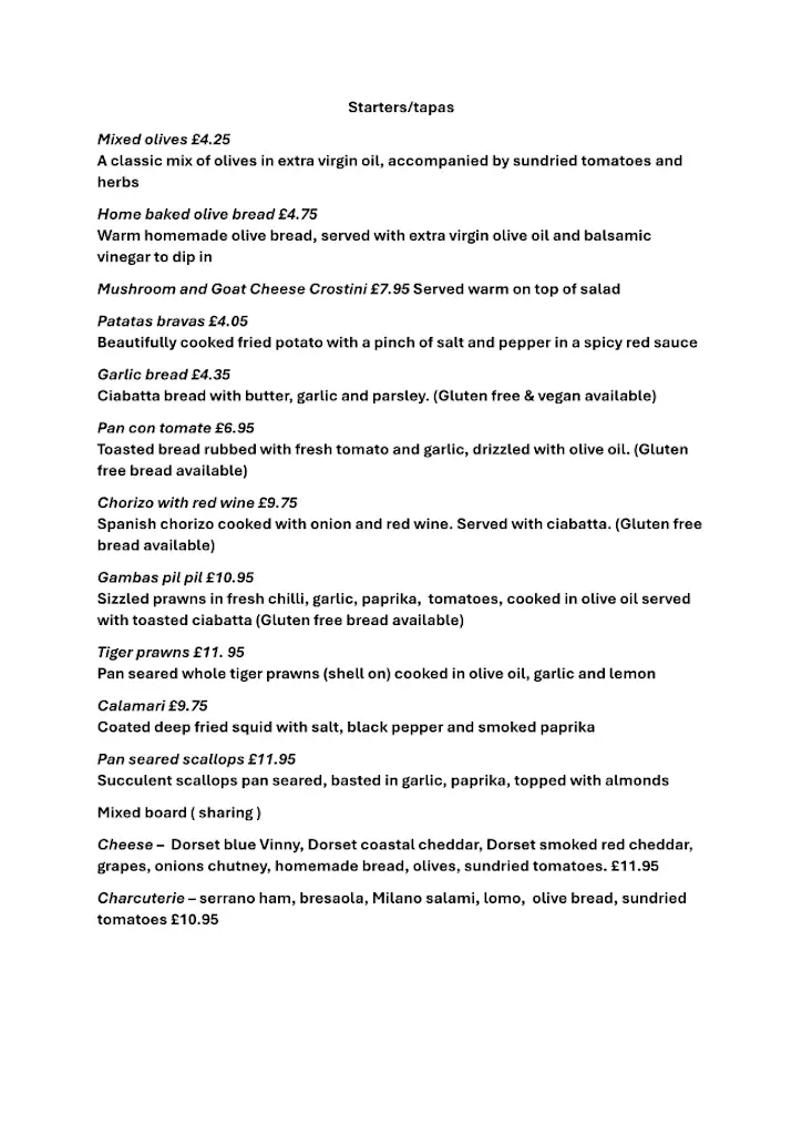 Menu_The Greedy Seagull_Chickerell_imagen_2