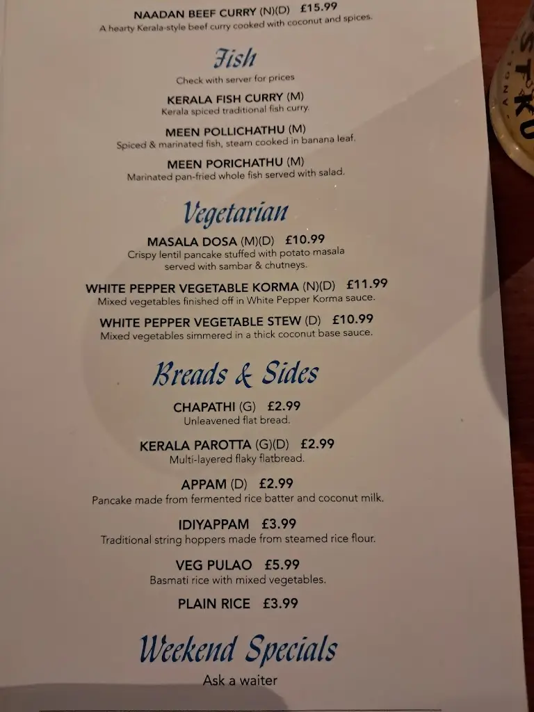 Menu_The White Pepper Weymouth_Chickerell_image_2