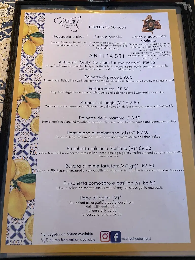 Menu_Sicily Restaurant Chesterfield_Chesterfield_image_2