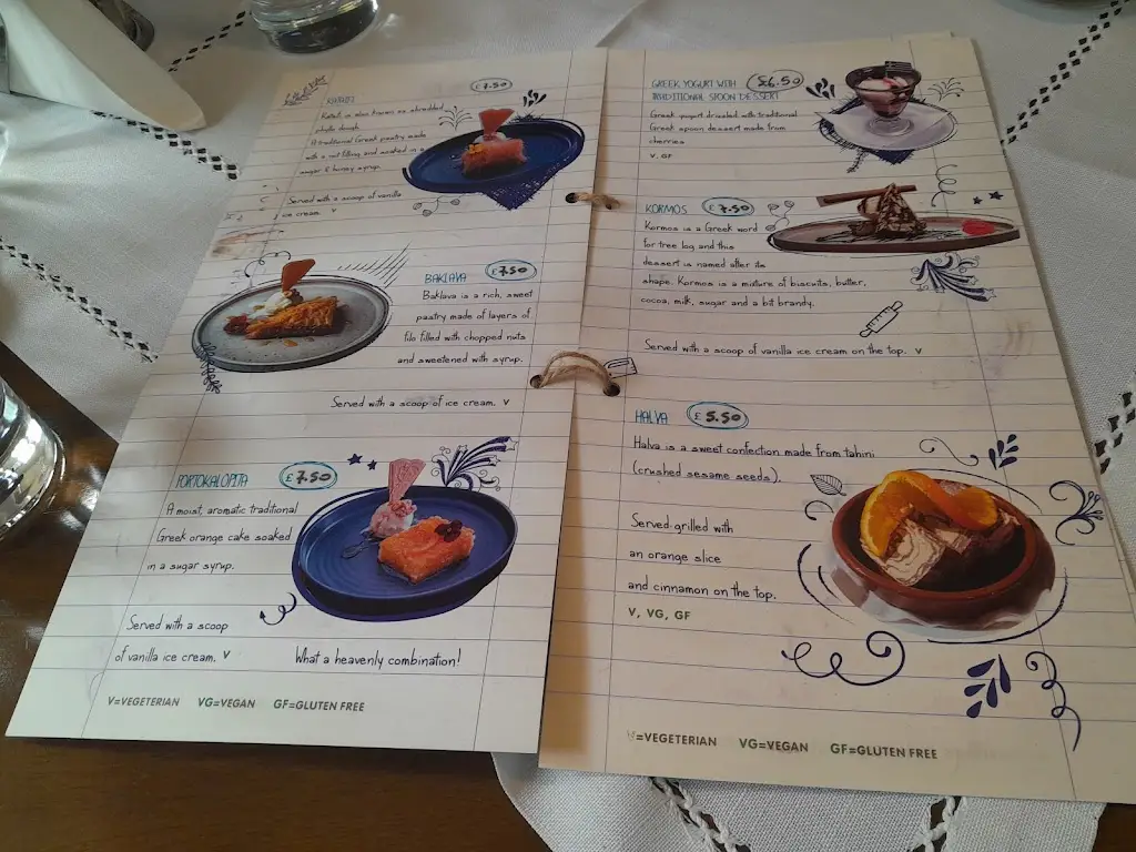 Menu_Odyssey Greek Restaurant_Chesterfield_immagine_1