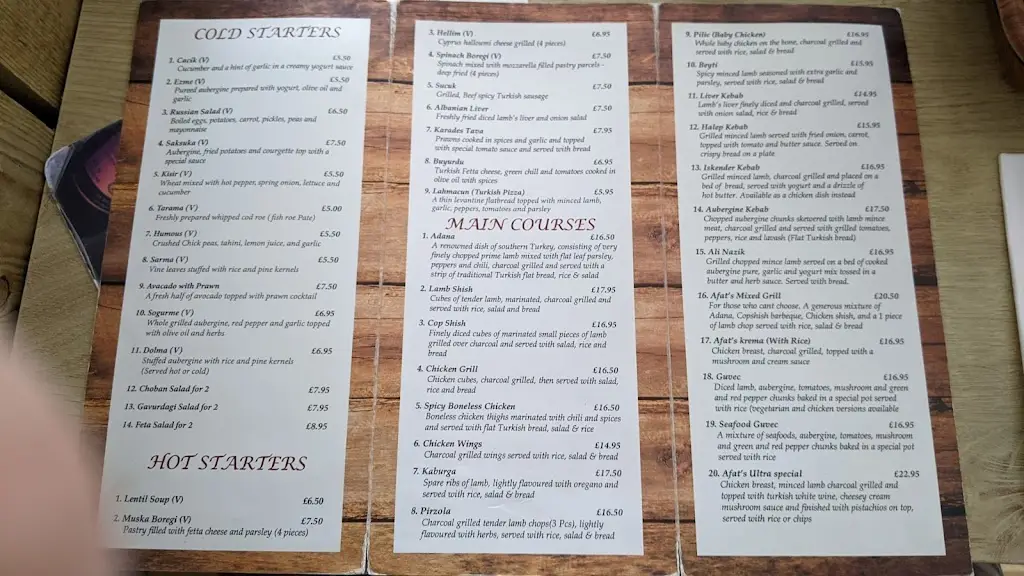 Menu_Afat's Grill_Chesterfield_immagine_2