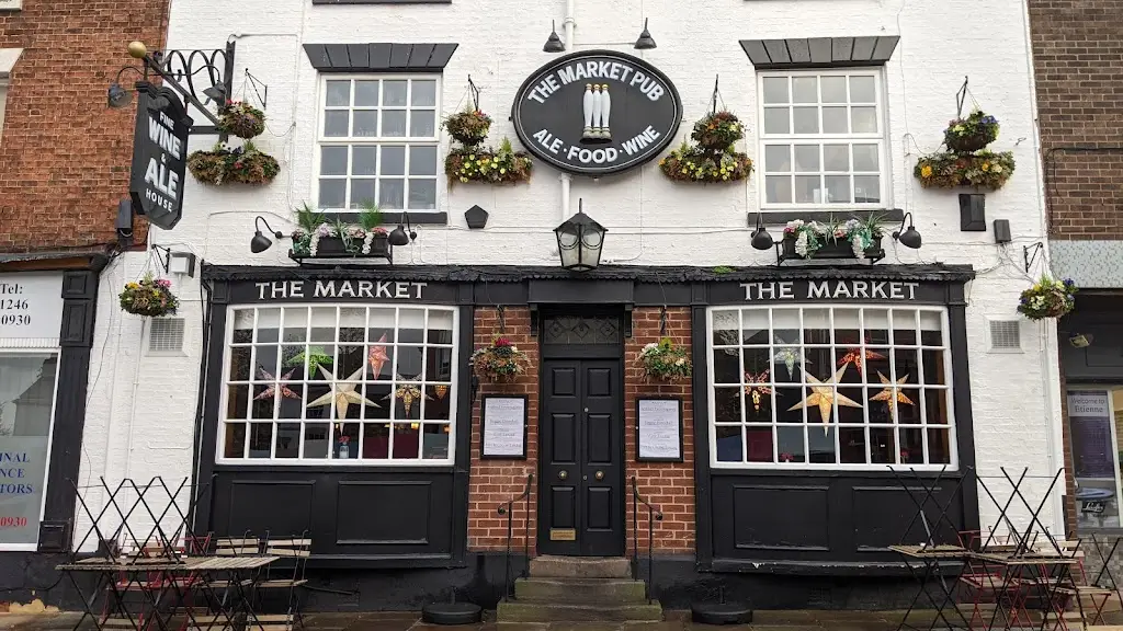 The Market Pub restaurant in Chesterfield