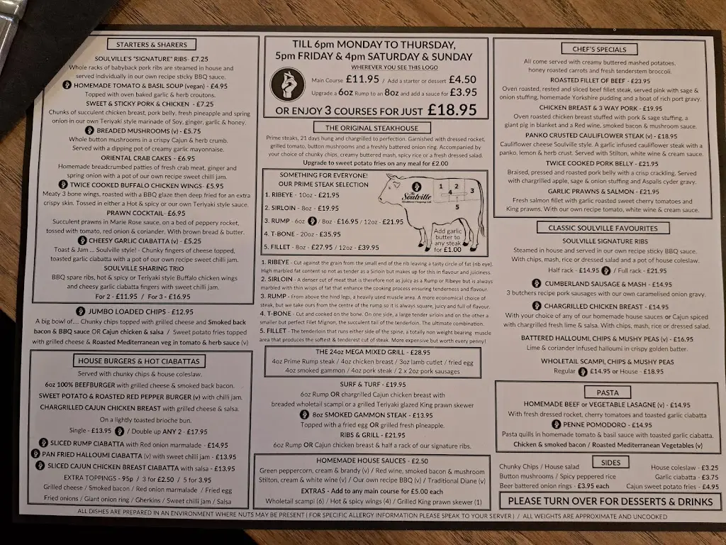 Menu_The Soulville Steakhouse_Chesterfield_image_1