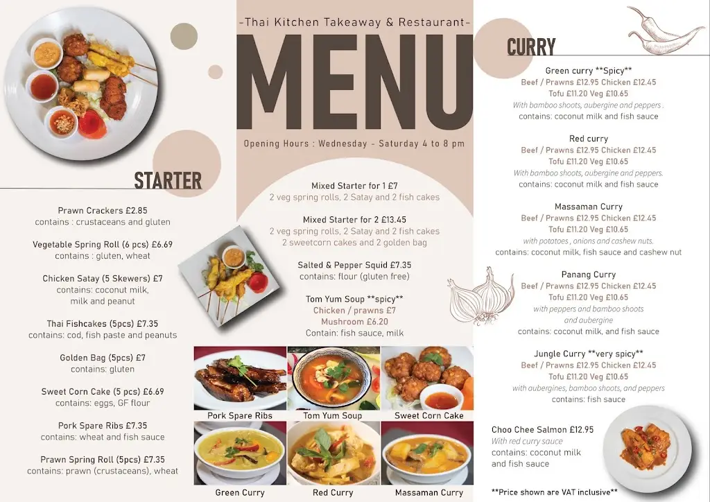 Menu_Thai Kitchen Takeaway & restaurant_Alderholt_image_2