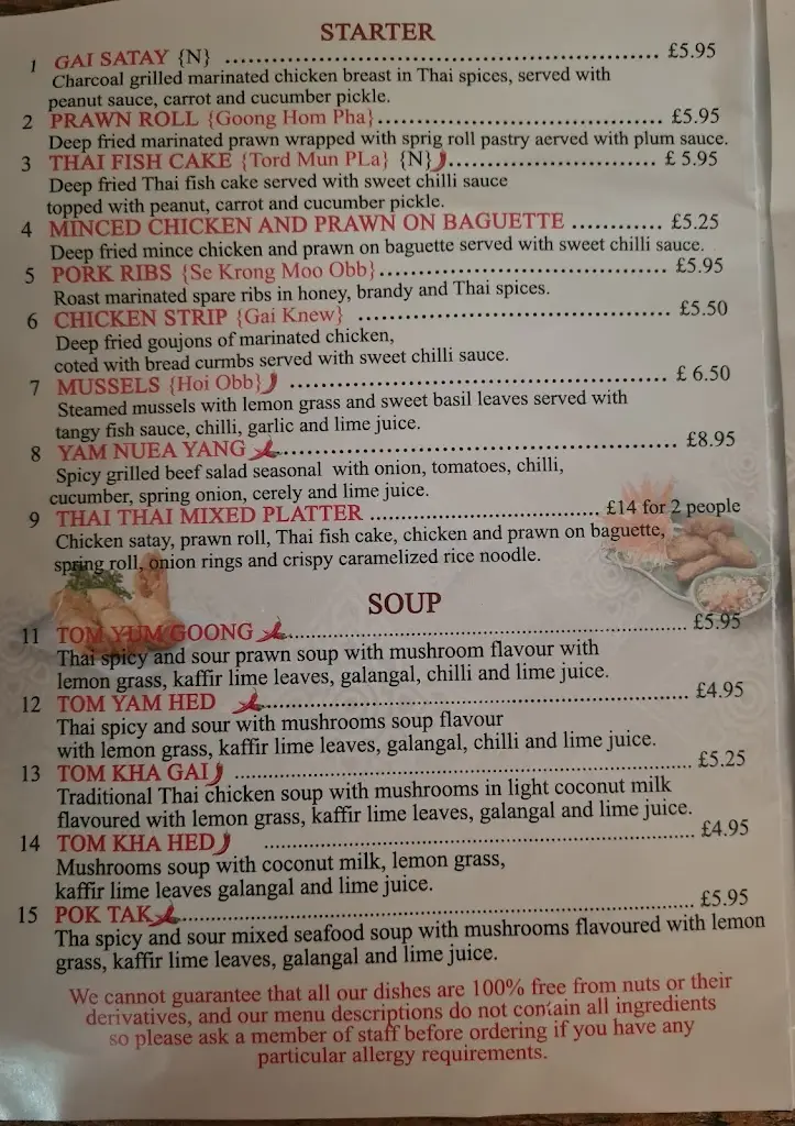 Menu_Thai Thai Restaurant_Chesterfield_image_4