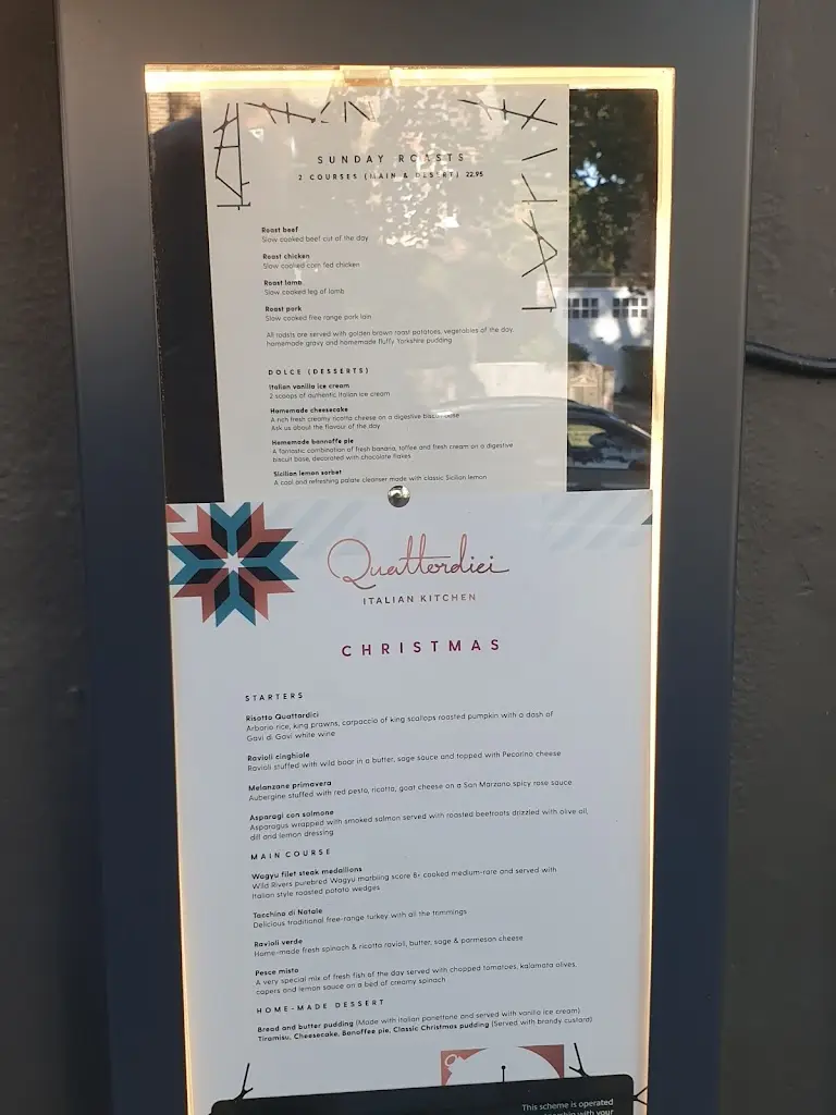 Menu_Quattordici Italian Restaurant | Chislehurst_Chislehurst_imagen_4
