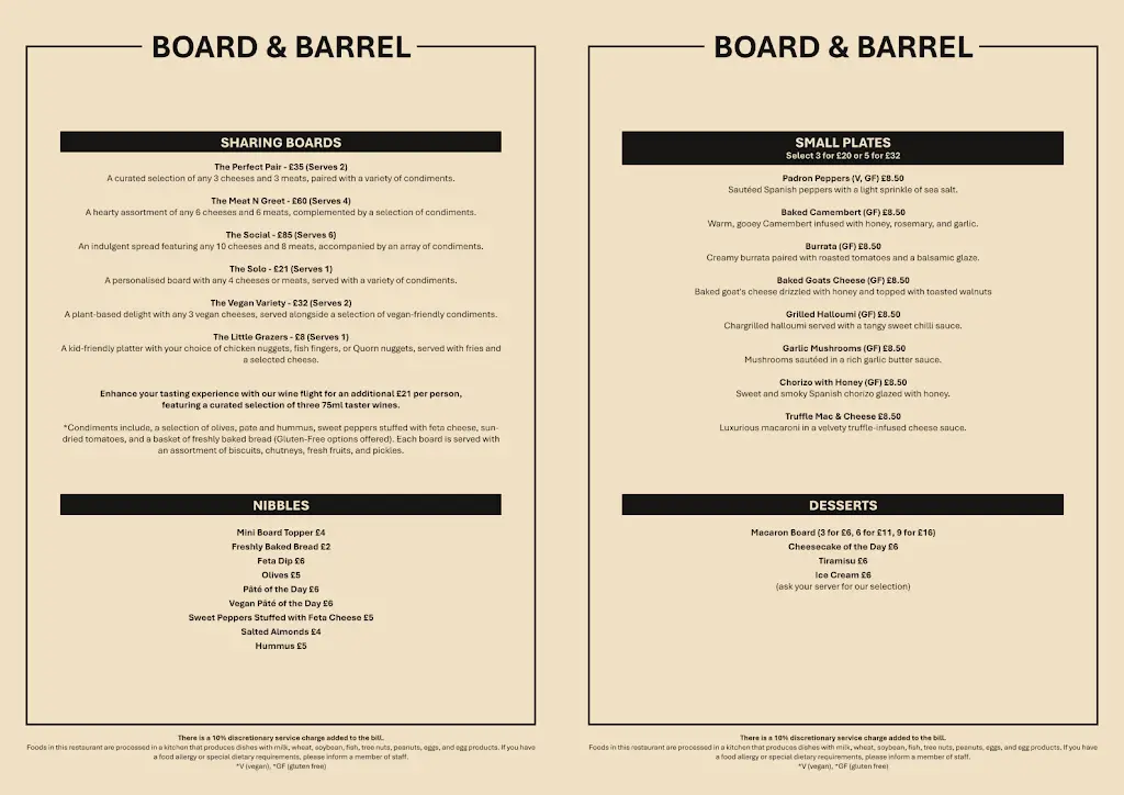 Menu_Board and Barrel_Chislehurst_image_1