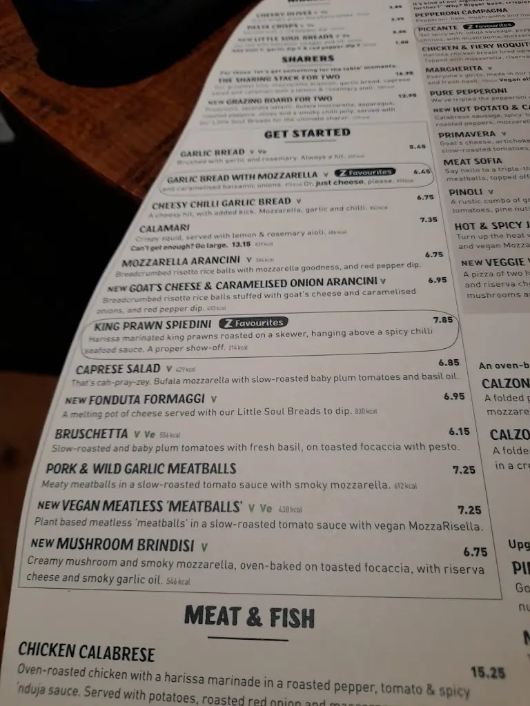 Menu_Zizzi - Chislehurst_Chislehurst_image_1