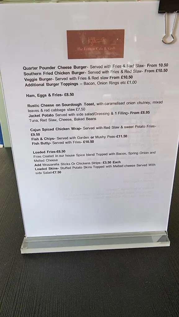 Menu_Fenton cafe & grill_Church Fenton_image_2