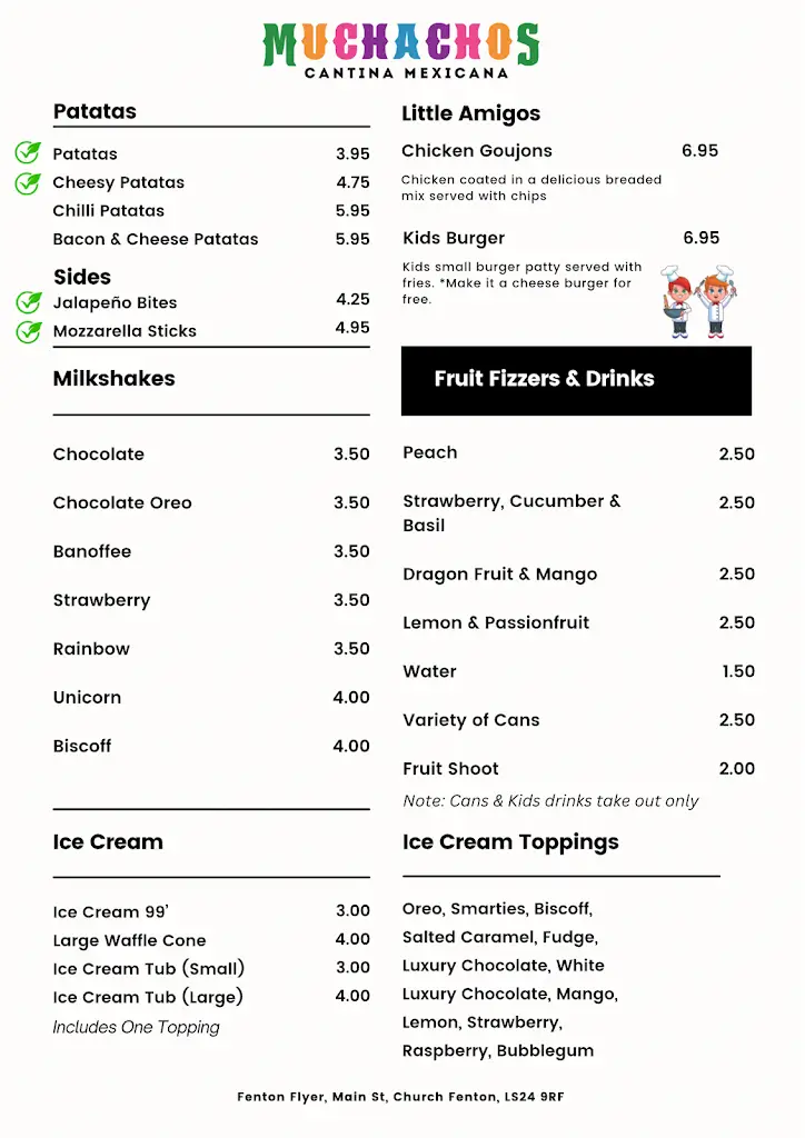 Menu_Muchachos - Eatery & Takeaway_Church Fenton_image_3