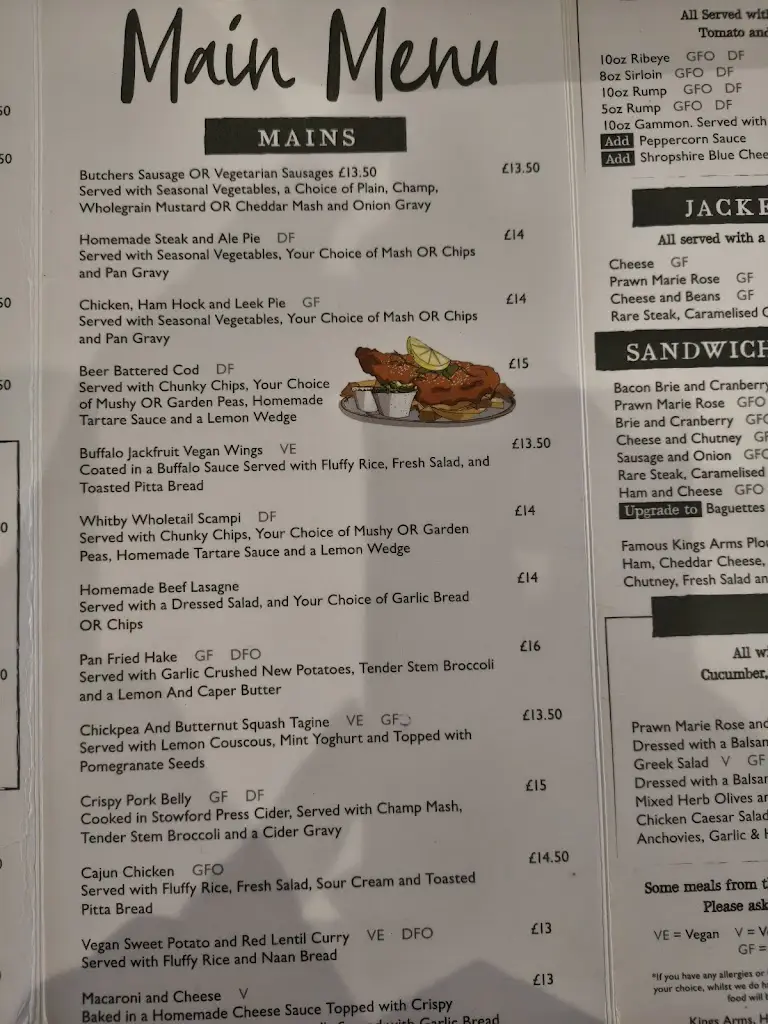 Menu_The Kings Arms_Church Stretton_image_4