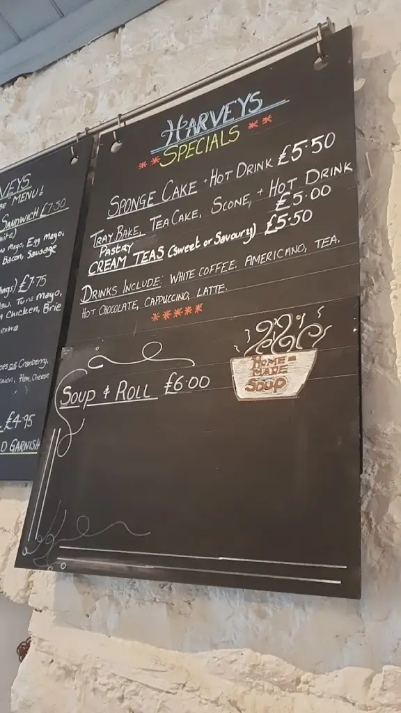 Menu_Harveys Of Chudleigh_Chudleigh_image_3