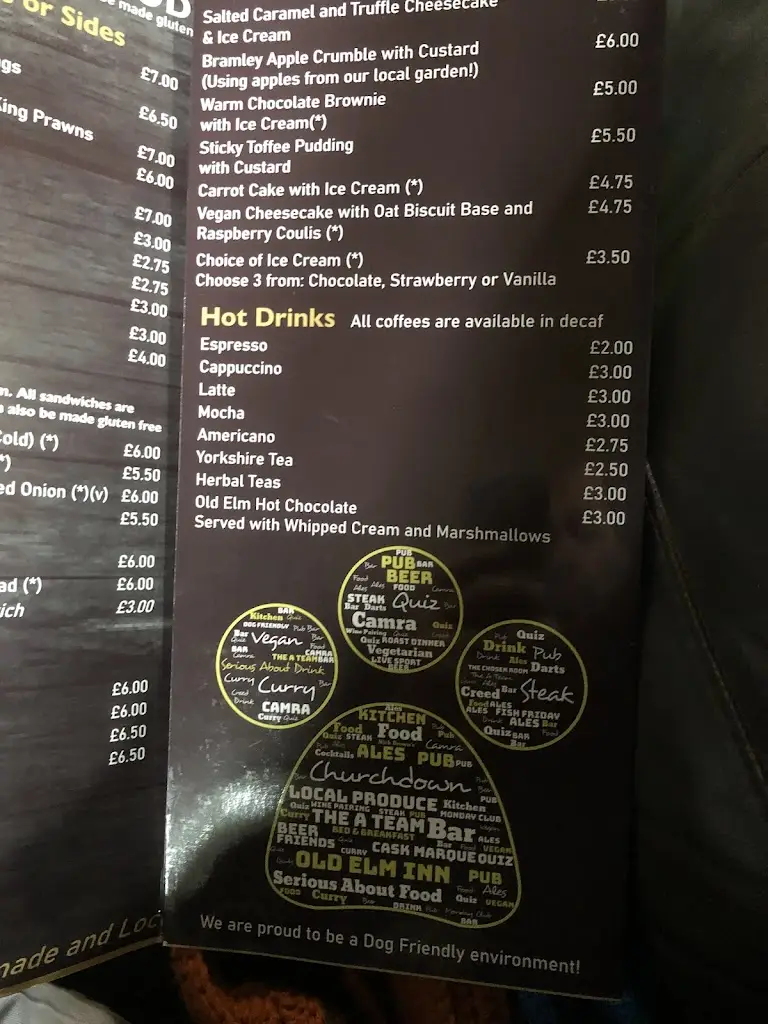 Menu_The Old Elm Inn_Churchdown_image_1