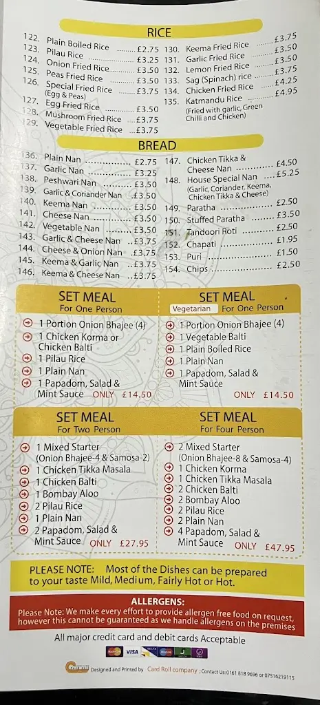 Menu_Churchdown Tandoori_Churchdown_immagine_2