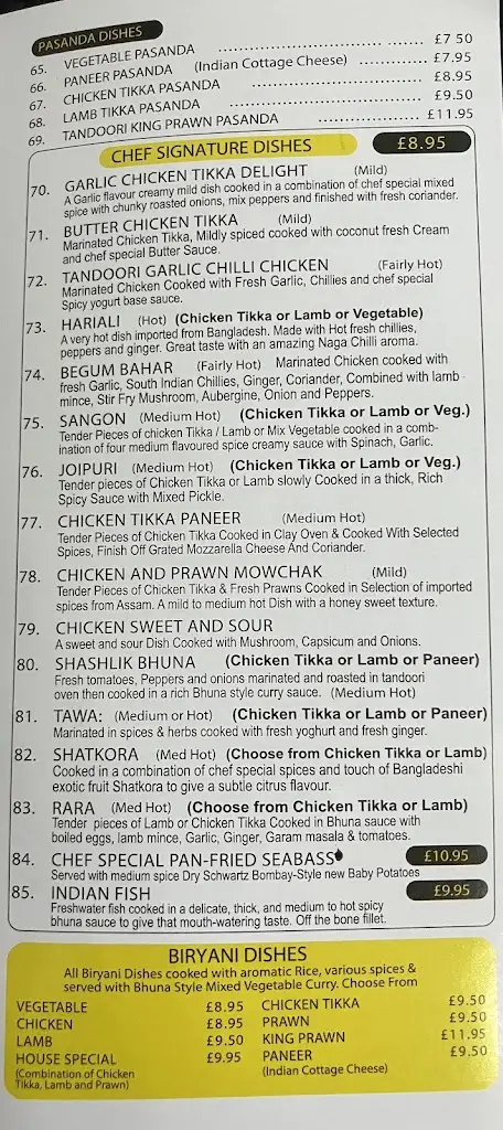 Menu_Churchdown Tandoori_Churchdown_immagine_3