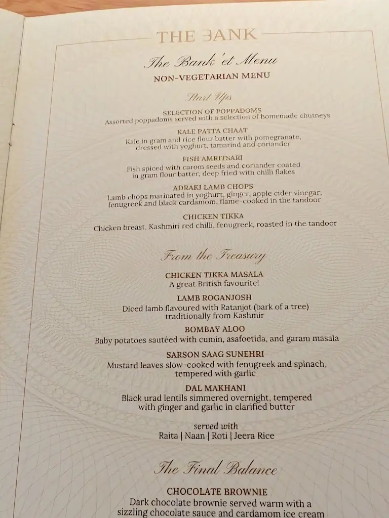 Menu_The Bank Chorleywood_Chorleywood_image_1