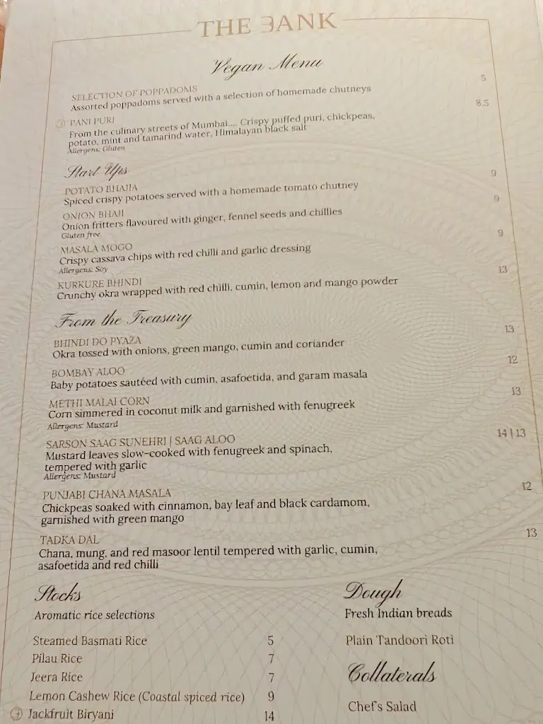 Menu_The Bank Chorleywood_Chorleywood_image_2