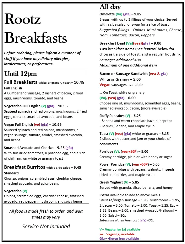 Menu_Rootz_Chorleywood_immagine_1