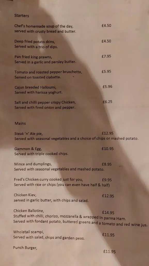 Menu_The Punch Bowl_Annfield Plain_immagine_3