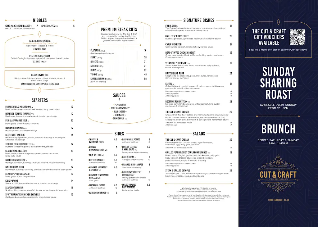 Menu_The Cut & Craft York_City of York_image_1