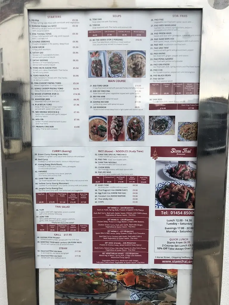 Menu_Siam_Chipping Sodbury_image_1