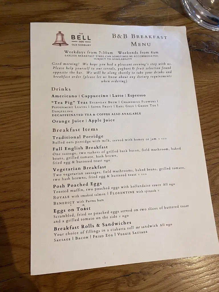 Menu_The Bell Inn_Chipping Sodbury_image_3