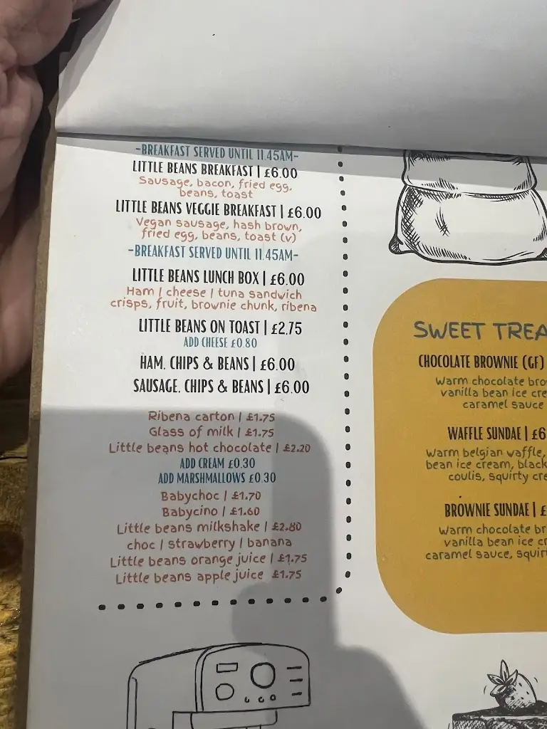 Menu_The Coffee Bean._Chipping Sodbury_image_1