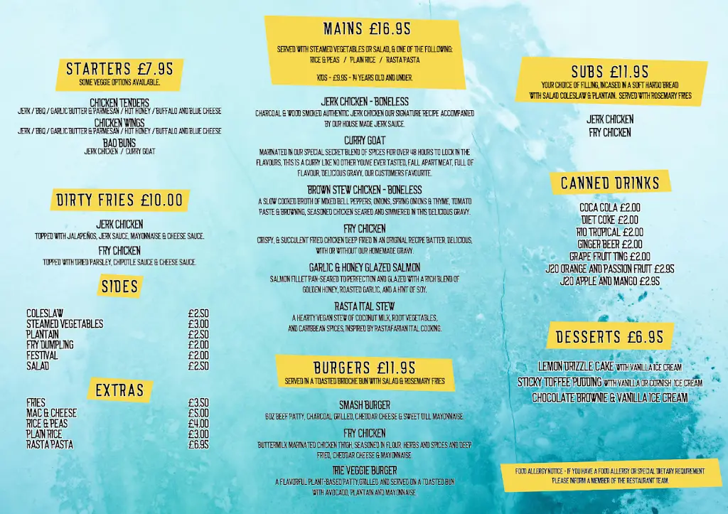 Menu_Caribbean Kitchen_Chipping Sodbury_image_1