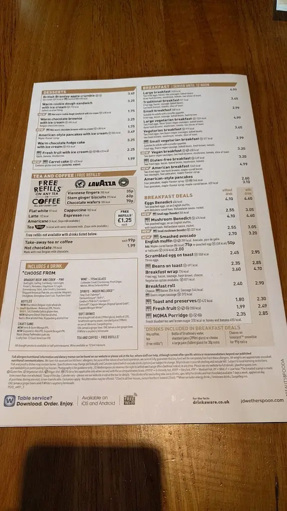 Menu_The Thorns Farm_Chipping Sodbury_image_4