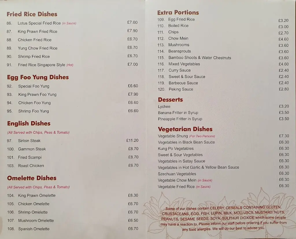 Menu_Lotus Restaurant_Cinderford_image_1